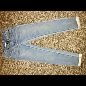 size 2 denim jeans
